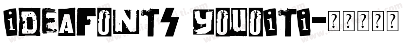 IdeaFonts YouOiTi字体转换